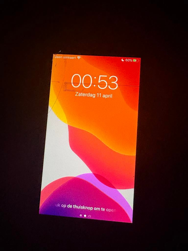iPhone 7 - Gebruikt, scherm beschadigd, Telecommunicatie, Mobiele telefoons | Apple iPhone, Ophalen of Verzenden, 64 GB, Zonder simlock