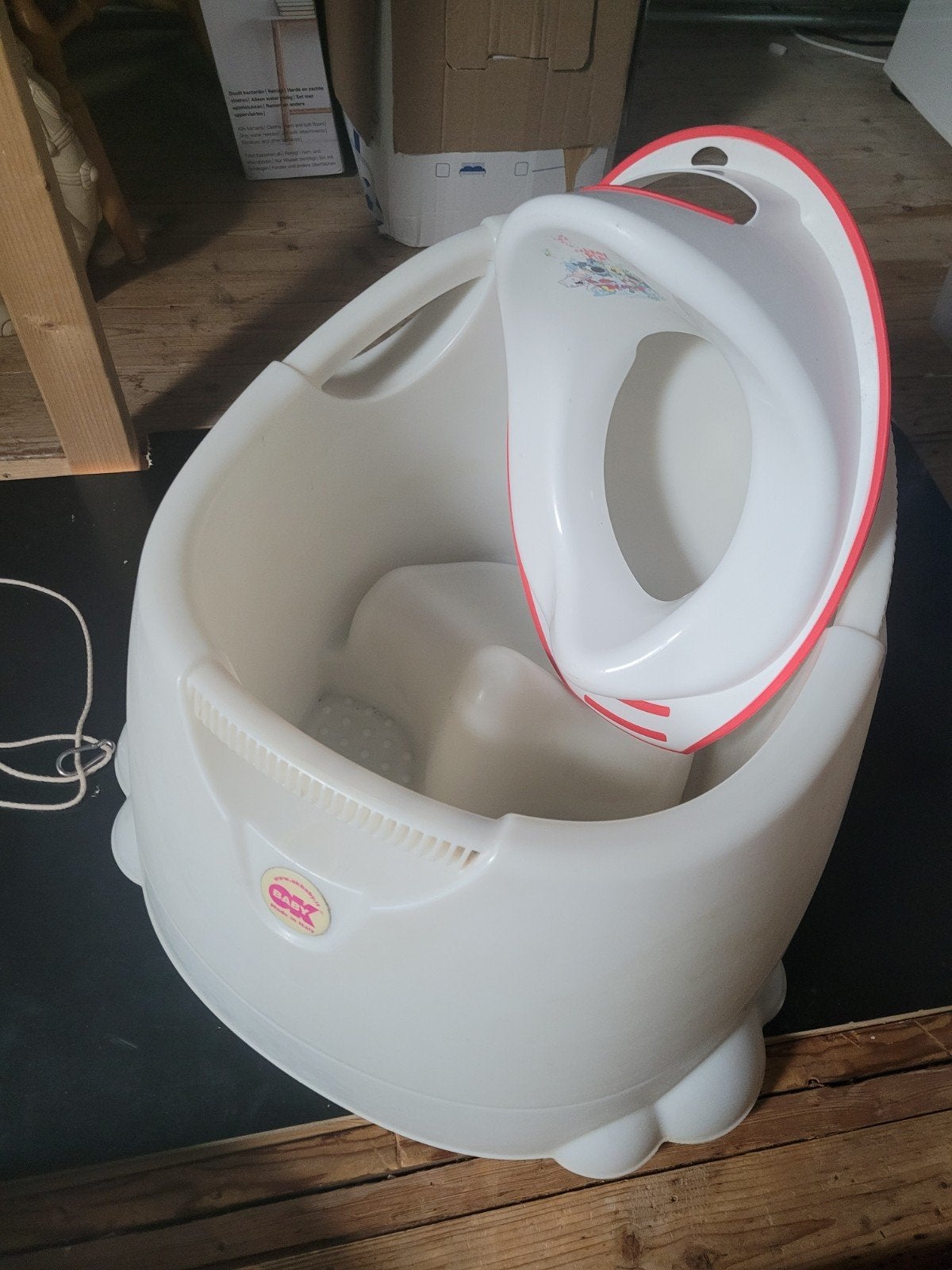 Baby badje en brilverkleiner Woezel en Pip, Ophalen, Gebruikt, Badje, Overige merken