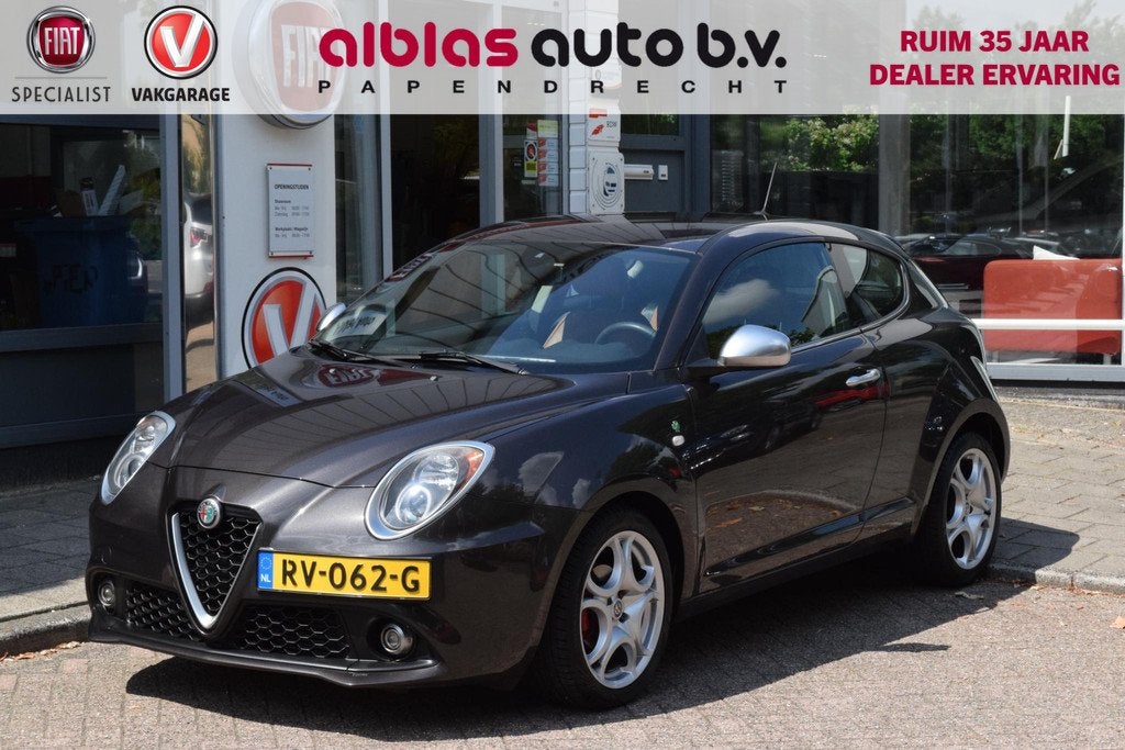 Alfa Romeo MiTo 0.9 TwinAir ECO Super|Leer|17"|Dealero.h., Voorwielaandrijving, Gebruikt, Euro 6, 49 €/maand