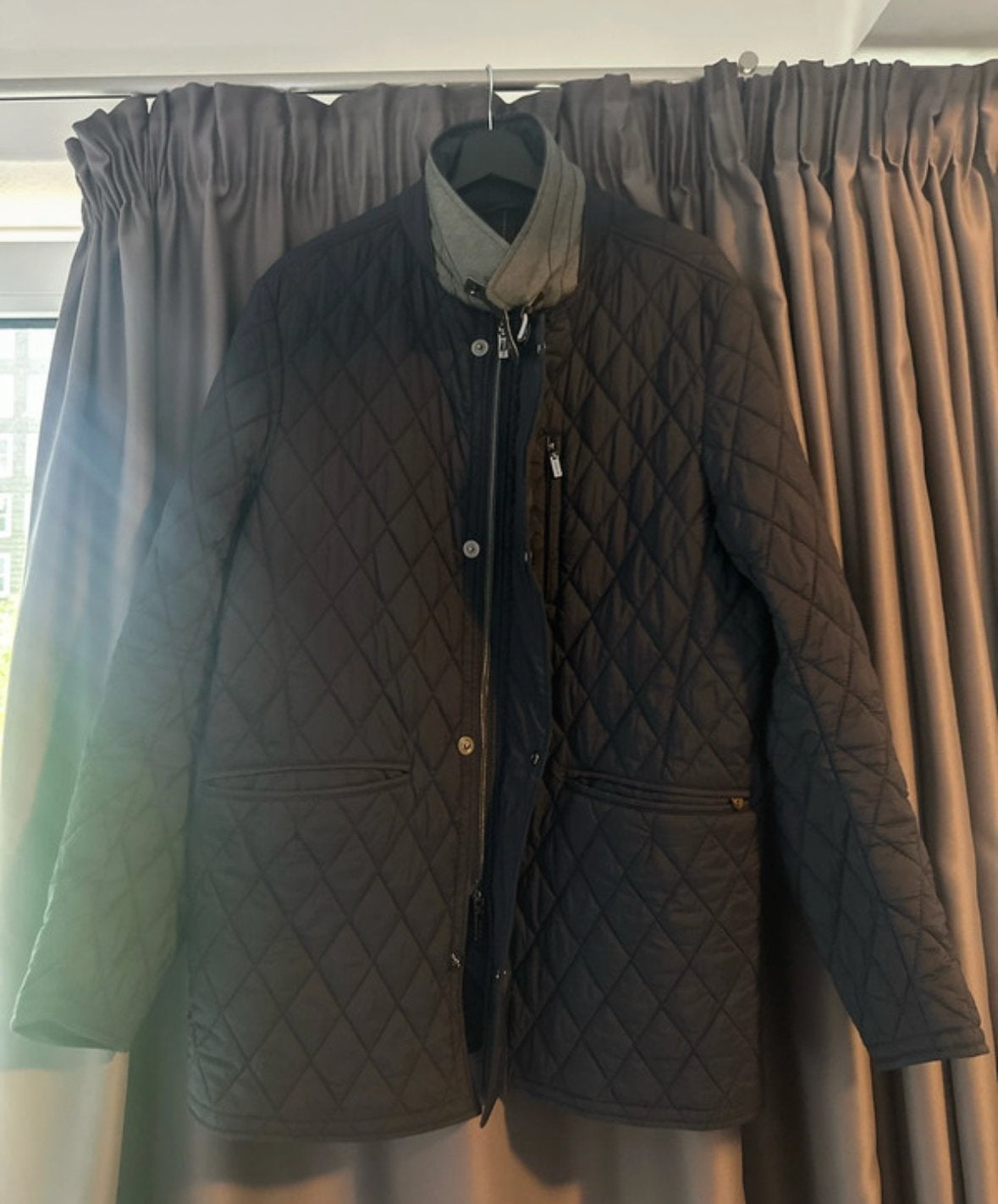 Gimo's Gewatteerde Jas - Stijlvol & Comfortabel, Kleding | Heren, Jassen | Winter, Ophalen of Verzenden, Zo goed als nieuw, Maat 52/54 (L)