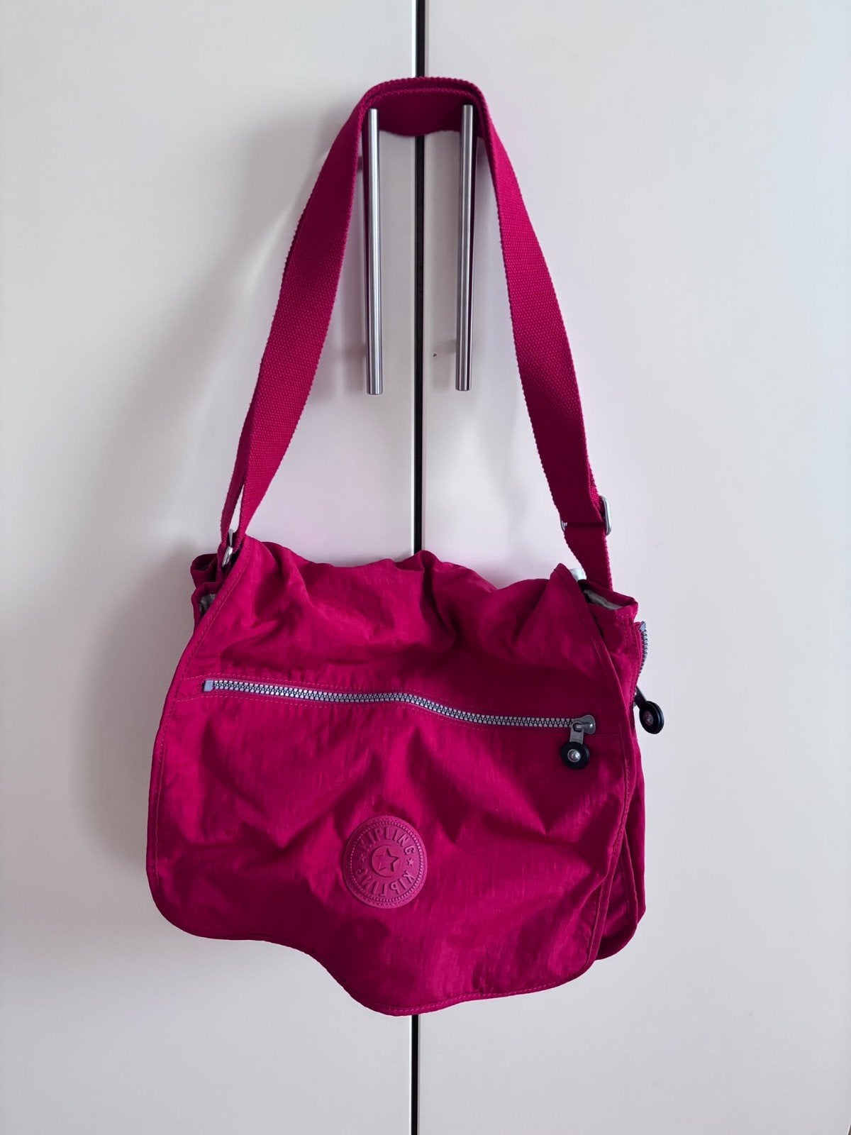 Kipling Schoudertas - rood, Ophalen of Verzenden, Gebruikt, Roze, Schoudertasje