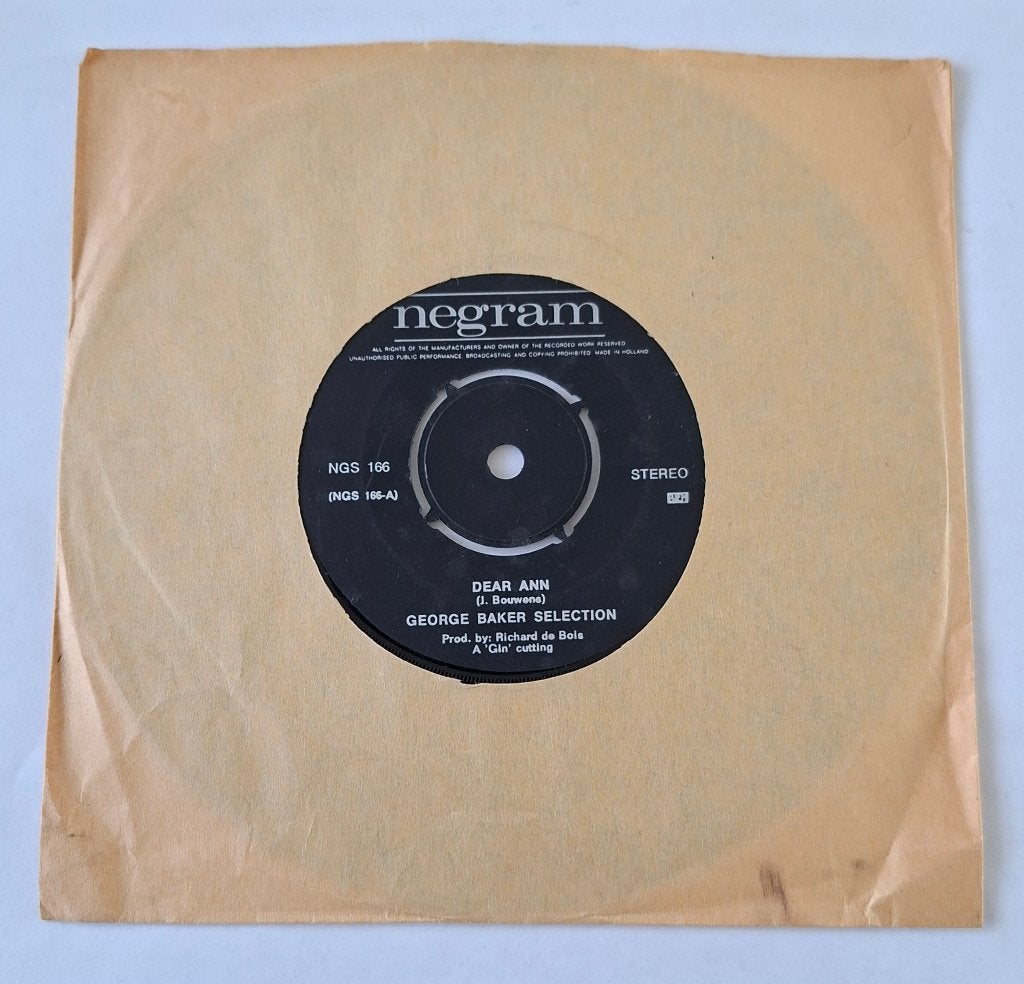 George Baker Selection - Dear Ann, Ophalen of Verzenden, Gebruikt, Pop, Overige typen