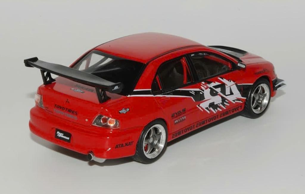 Mitsubishi Lancer Evolution IX 2005 1/43 FAST & FURIOUS # 30, Hobby en Vrije tijd, Modelauto's | 1:43, Verzenden, Nieuw, Auto