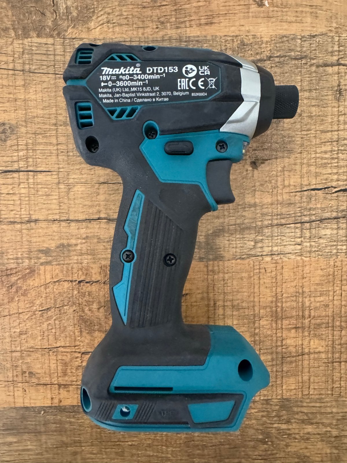 Makita DTD153 18V Accu Slagmoersleutel - Body, Variabele snelheid, Overige typen, Ophalen of Verzenden, Zo goed als nieuw