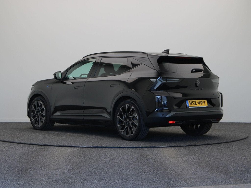 Renault Scenic E-Tech EV87 long range Esprit Alpine | Stoelm, Auto's, Renault, Gebruikt, 40 min, Leder en Stof, Zwart