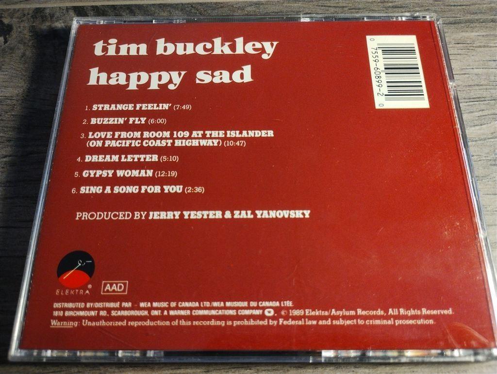 Tim Buckley ‎- Happy Sad, Ophalen of Verzenden, Zo goed als nieuw