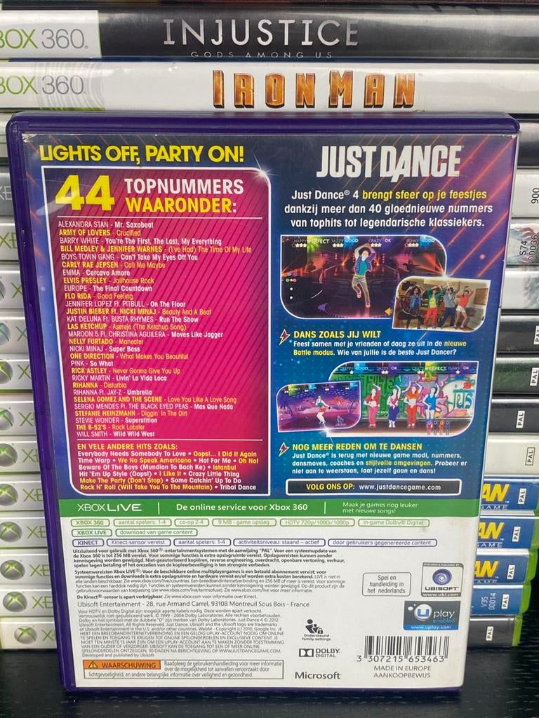 Just Dance 4 - Xbox 360 Kinect Game - Ubisoft, Ubisoft, Muziek, Www.ubisoft.com, Gekoppelde computers