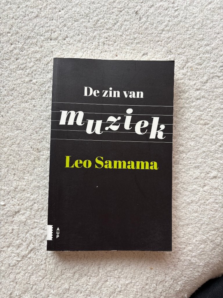 De zin van muziek - Leo Samama, Nieuw, Ophalen of Verzenden, Leo Samama, Algemeen