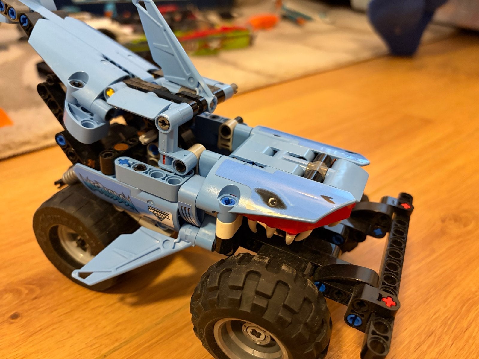 LEGO Shark Monstertruck - Stoere Haai Voertuig, Ophalen of Verzenden, Gebruikt, Overige merken