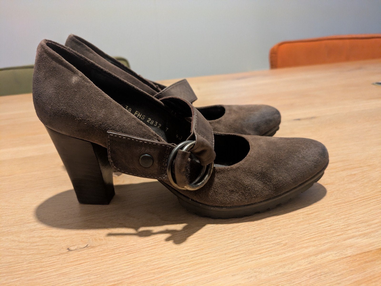 Paco Herrero Damesschoenen, maat 40, zo goed als nieuw, Kleding | Dames, Bruin, Ophalen of Verzenden, Zo goed als nieuw, Schoenen met hoge hakken
