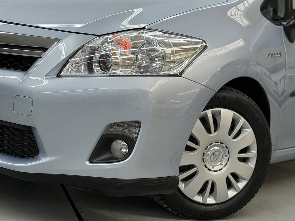 Toyota Auris 1.8 Full Hybrid Executive Camera Cruise, Auto's, Euro 5, Gebruikt, Zwart, 4 cilinders