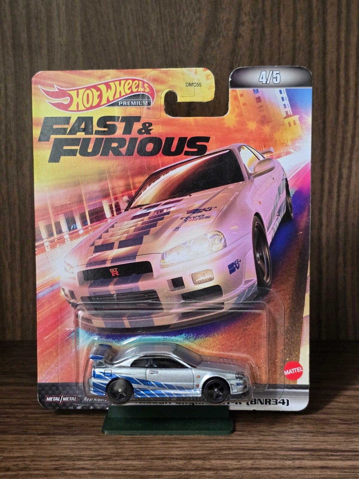 Hot Wheels Fast & Furious Nissan Skyline GT-R (BNR34), Hobby en Vrije tijd, Modelbouw | Auto's en Voertuigen, Ophalen of Verzenden