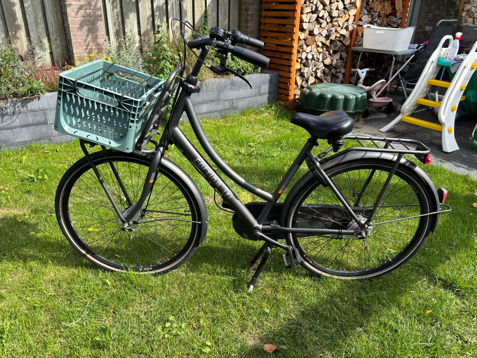 Cortina U4 Transportfiets Dames - Zo goed als nieuw, (Extra) lage instap, 47 tot 50 cm, Zo goed als nieuw, Trommelrem