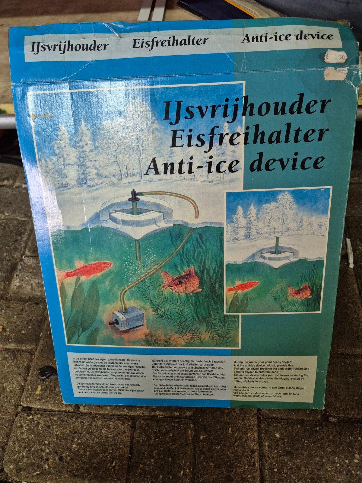 Ijsvrijhouder / Eisfreihalter / Anti-ice device, Tuin en Terras, Ophalen of Verzenden