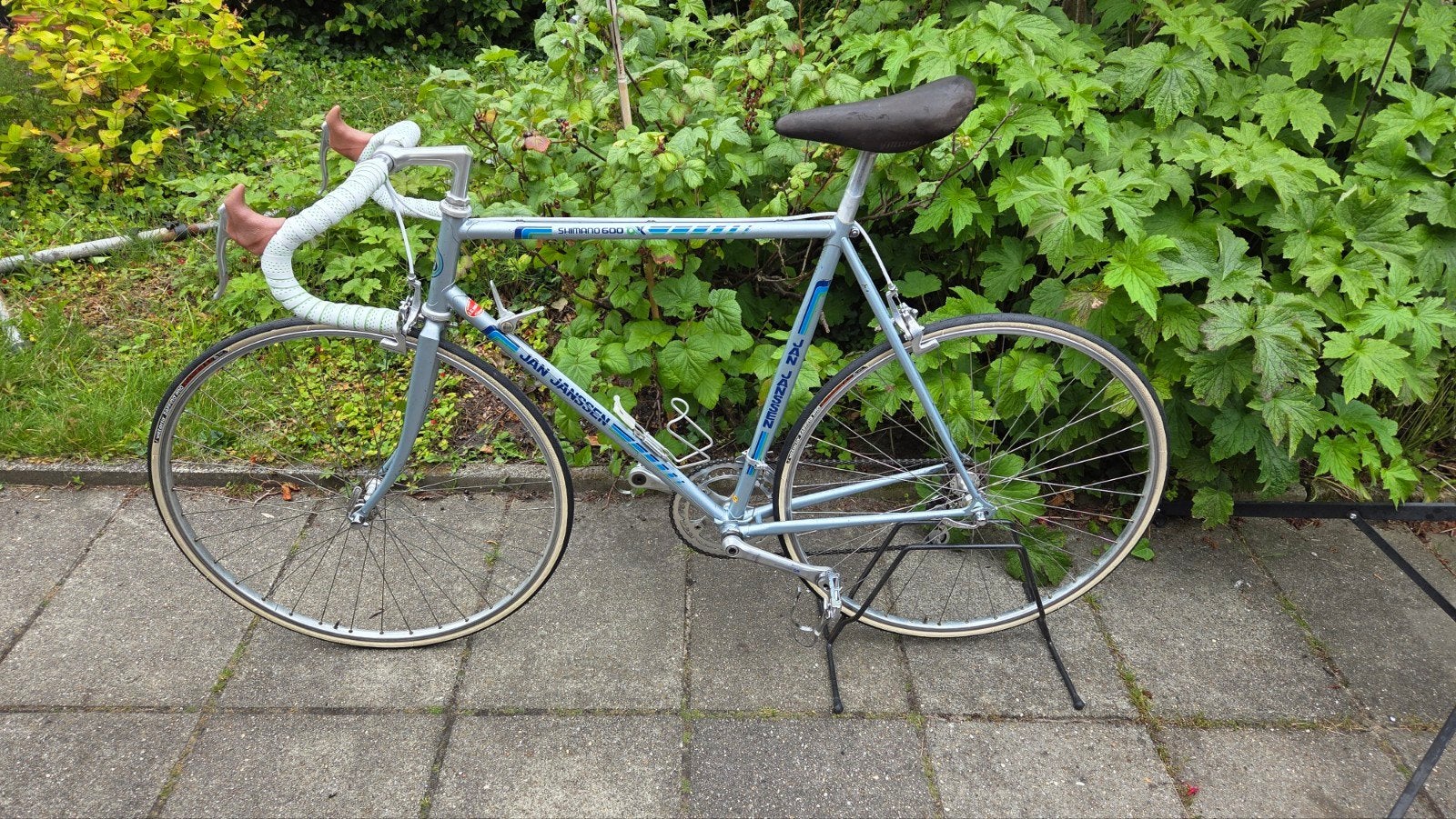 Vintage Jan Janssen shimano 600ax - nieuwe banden etc, 28 inch, Gebruikt, 57 tot 61 cm, Ophalen