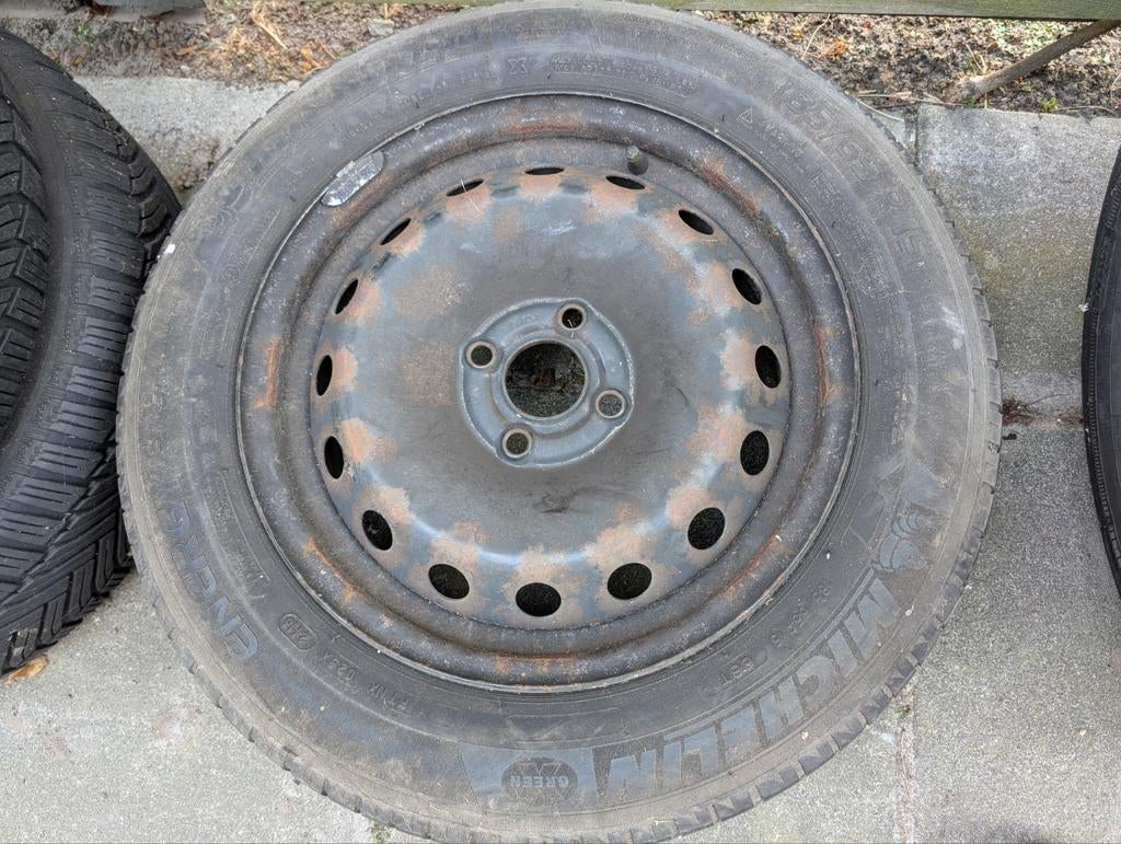 Michelin Energy Saver band op stalen velg, Ophalen, Gebruikt