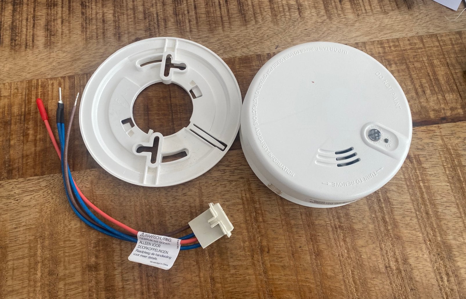 Firex KF20R Optische Rookmelder - Vervangen 2031, Doe-het-zelf en Verbouw, Ophalen of Verzenden, Gebruikt, Detector, Sensor of Melder