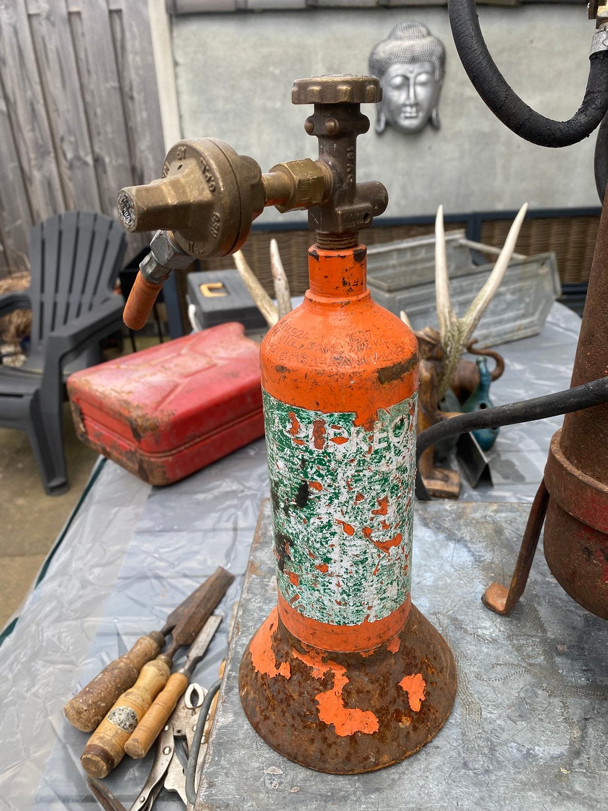 Gasfles, Ophalen of Verzenden