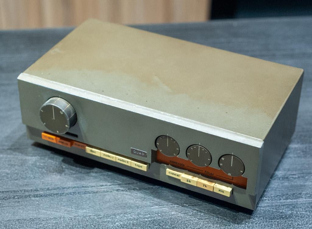 Quad 33+303 voor- en eindversterker vintage hifi, Audio, Tv en Foto, Versterkers en Receivers, Gebruikt, Stereo, 60 tot 120 watt