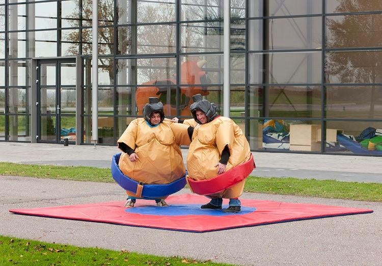 TE HUUR: sumoworstelpakken te huur! Veel sets beschikbaar!, Ophalen of Verzenden, Zo goed als nieuw, Overige