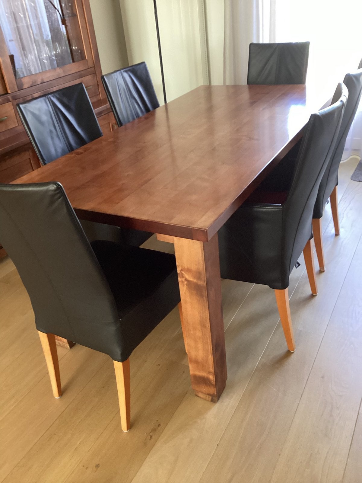 Tafel 180x90x77 cm (zonder stoelen), Huis en Inrichting, Tafels | Salontafels, Ophalen, 50 – 75, Gebruikt, 50 tot 100 cm