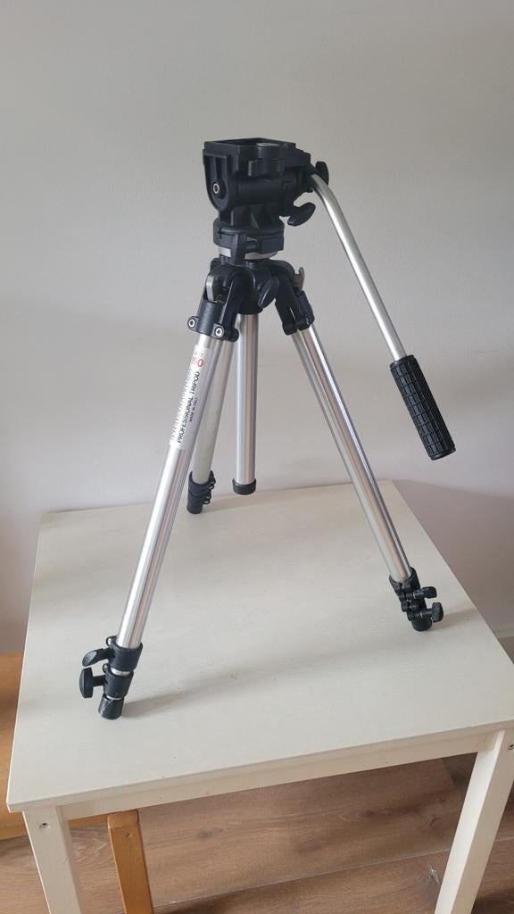 Manfrotto professional 190 foto statief, Audio, Tv en Foto, Fotografie | Statieven en Balhoofden, Ophalen of Verzenden, Zo goed als nieuw