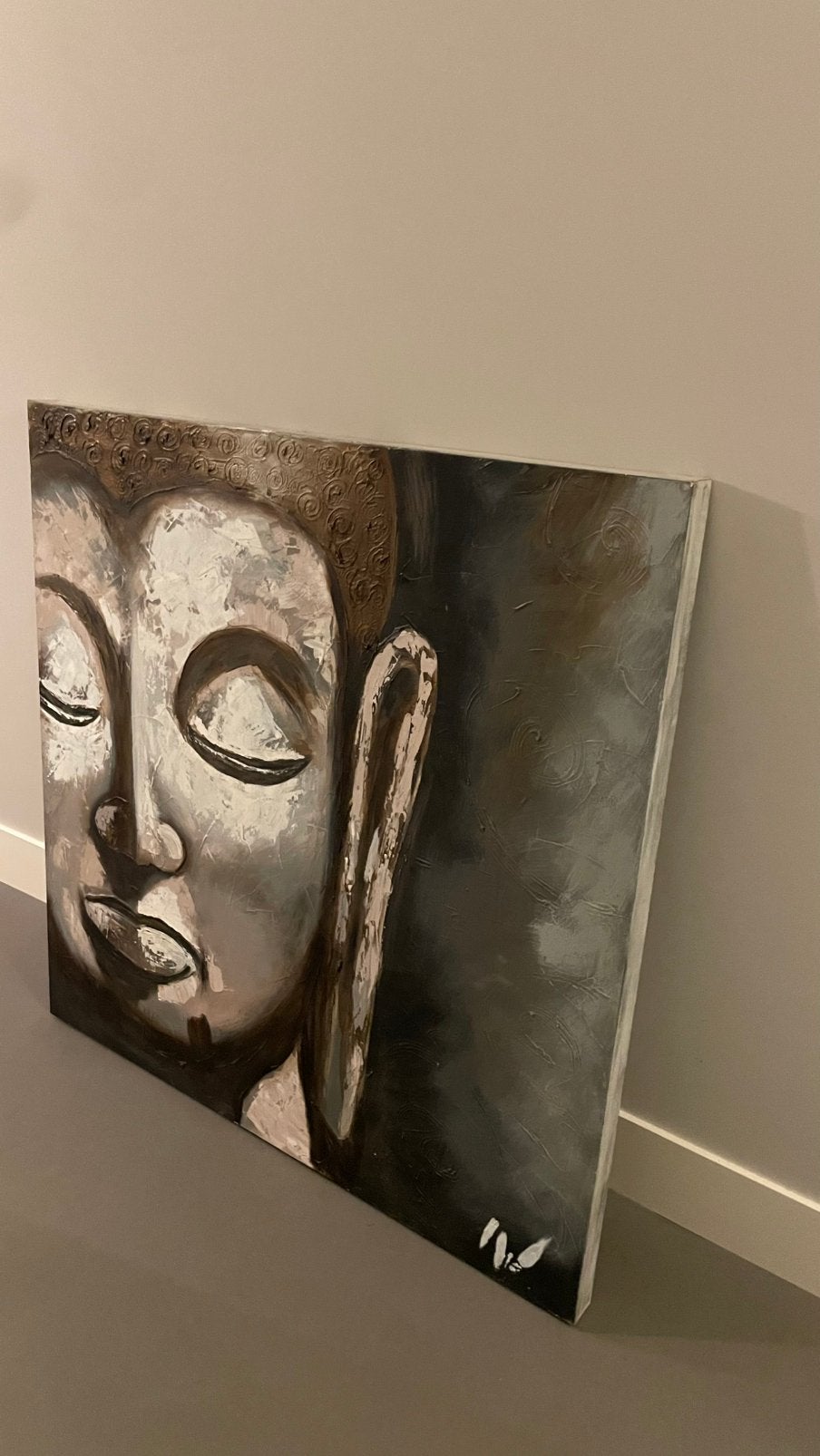 Schilderij 120x120, Antiek en Kunst, Ophalen