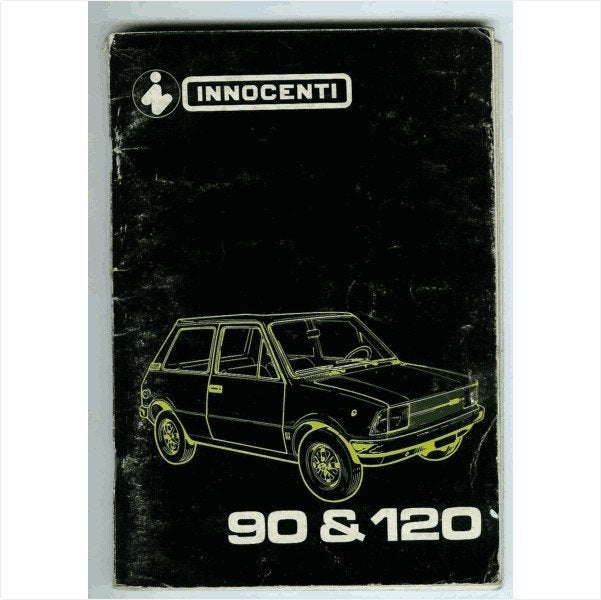 Innocenti 90 & 120 Instructieboekje 1978 #1 Nederlands, Ophalen of Verzenden