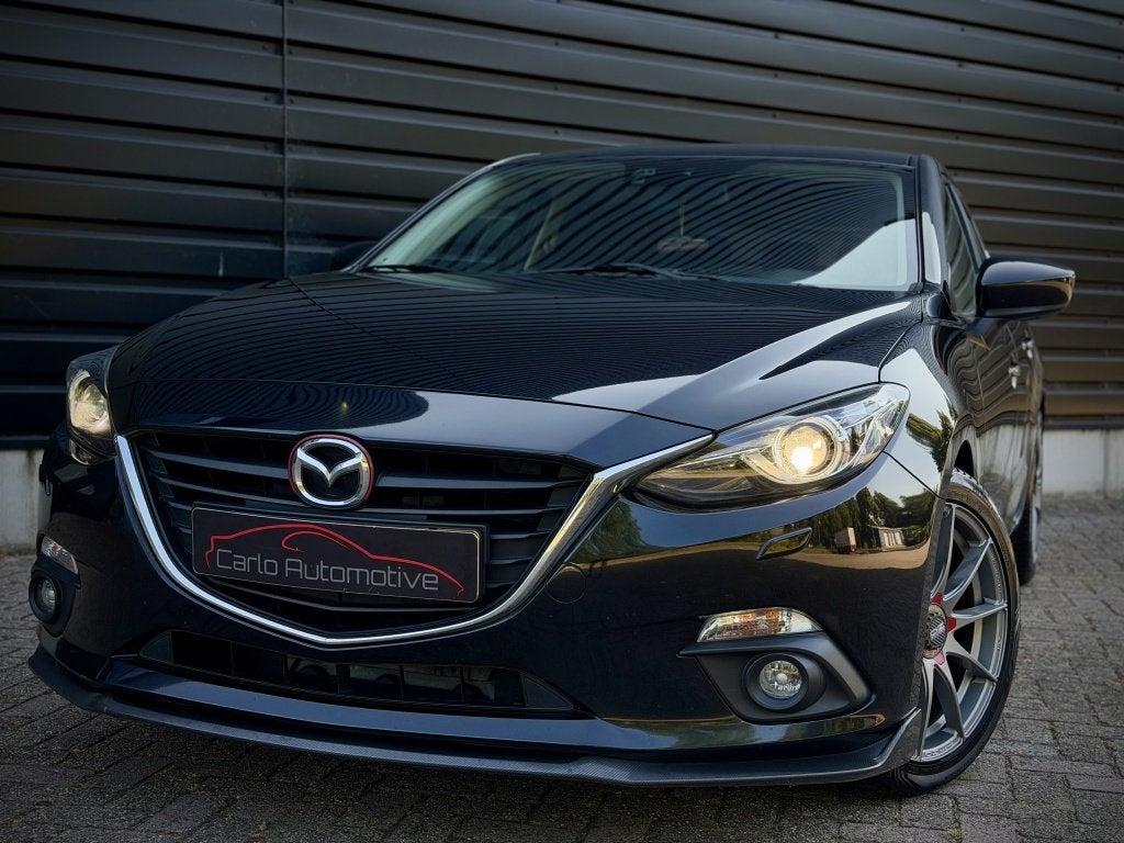 Mazda 3 2.0 TS+ NAVI|BLINDSPOT|STOELVERW|XENON|CLIMA, Auto's, Mazda, Automatische klimaatregeling, Gebruikt, 4 cilinders, Zwart