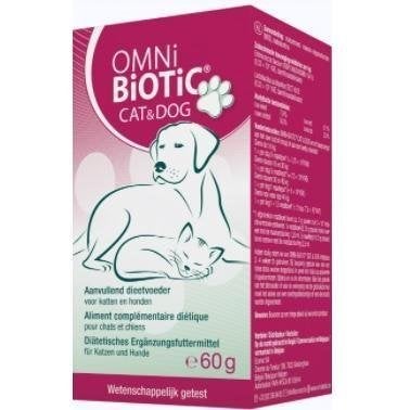 Omni Biotic Cat & Dog probiotica 90 gram (1,5 verpakking), Ophalen of Verzenden, Hond