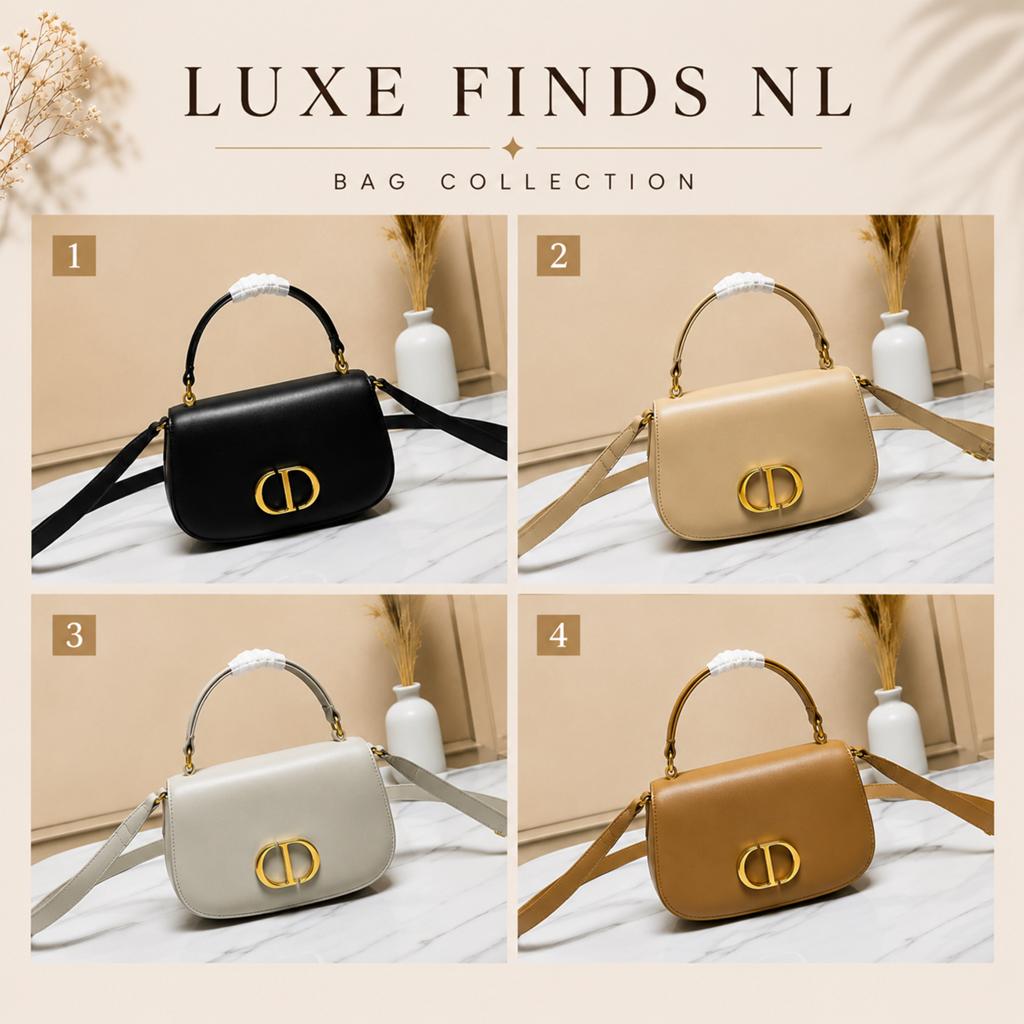 Dior 30 Montaigne Avenue tas dames, Verzenden, Nieuw, Zwart, Schoudertasje