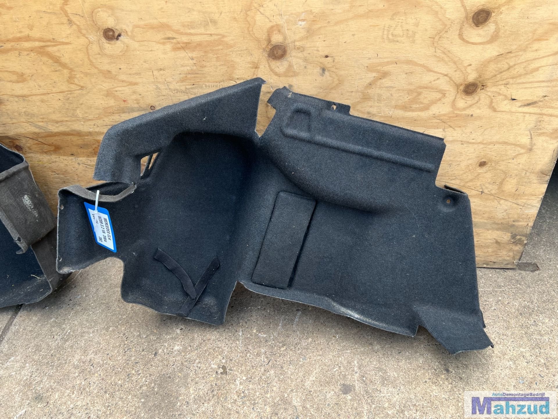 W209 CLK cabrio bagage ruimte bekleding kofferbak mat, Gebruikt, Mercedes-Benz AG, Mercedes-Benz, Ophalen of Verzenden