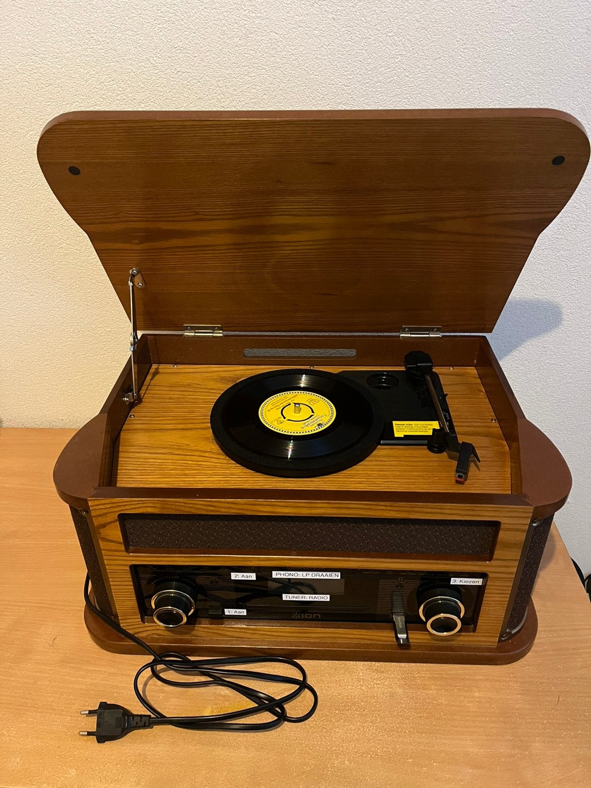 Ion retro platenspeler, Ophalen, Zo goed als nieuw, Overige merken, USB-aansluiting