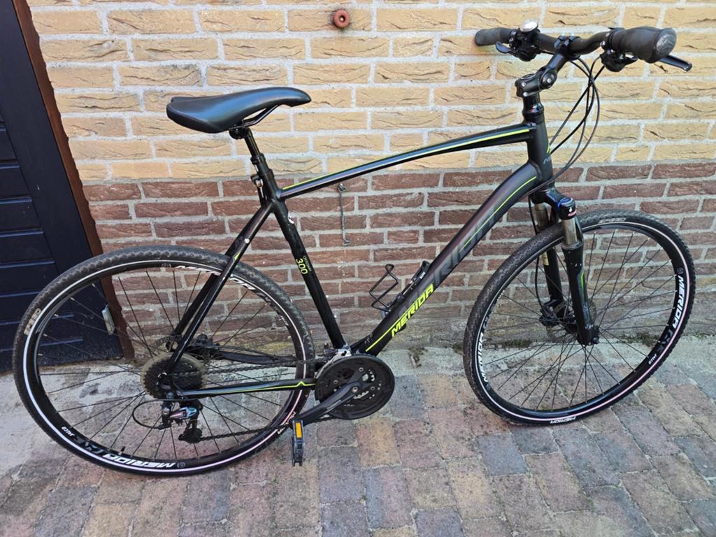 Merida Crossway 300 Herenfiets -, Fietsen en Brommers, Fietsen | Heren | Sportfietsen en Toerfietsen, 28 inch, Gebruikt, Vering
