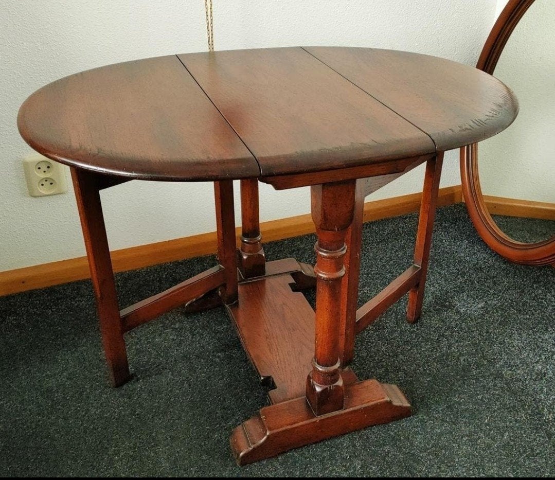 Antieke hangoortafel, Antiek en Kunst, Antiek | Meubels | Tafels, Ophalen