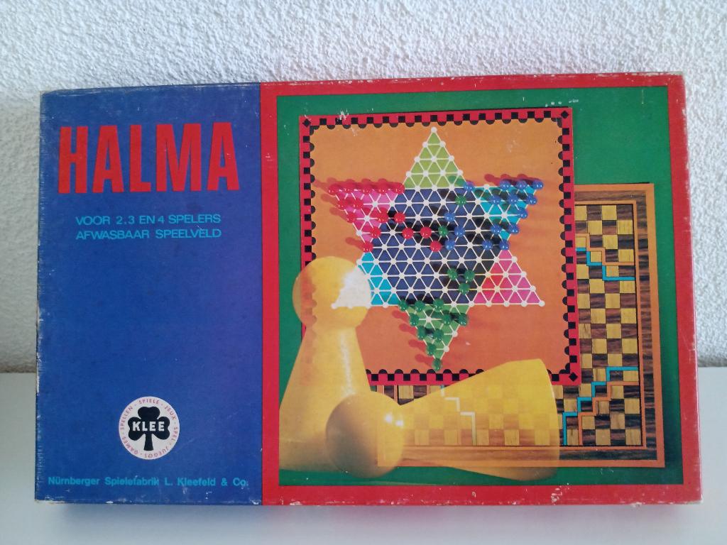 Het Spel : HALMA, Ophalen of Verzenden, Gebruikt, Klee