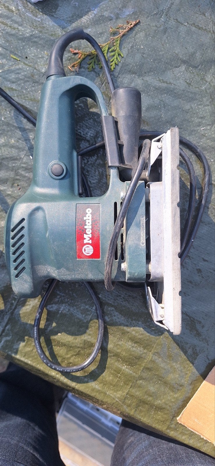 Metabo Vlakschuurmachine -Ideaal voor doe-het-zelf projecten, Ophalen of Verzenden, Gebruikt, Minder dan 600 watt, Vlakschuurmachine