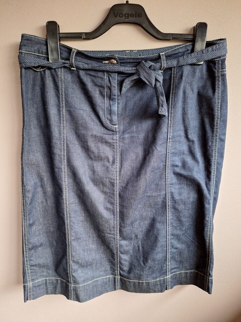 Nieuwe blauwe jeans stretch rok van Betty Barclay, maat 44, Kleding | Dames, Rokken, Blauw, Maat 42/44 (L), Betty Barclay, Nieuw
