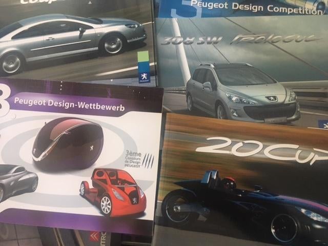 Peugeot concept/prototype brochure/auto folder '96 - '06, Boeken, Ophalen, Zo goed als nieuw, Volkswagen