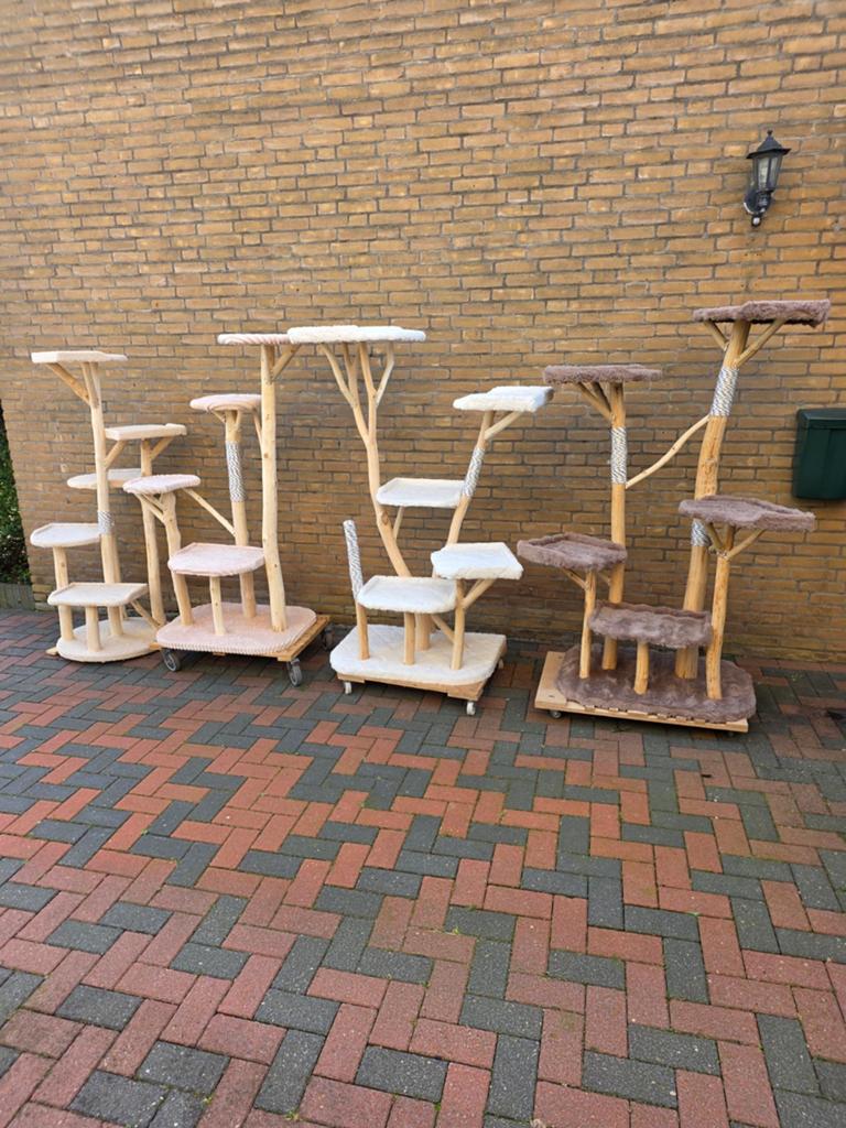 Mooie krabpaal voor katten hoog 170cm bieden, Dieren en Toebehoren, Ophalen of Verzenden