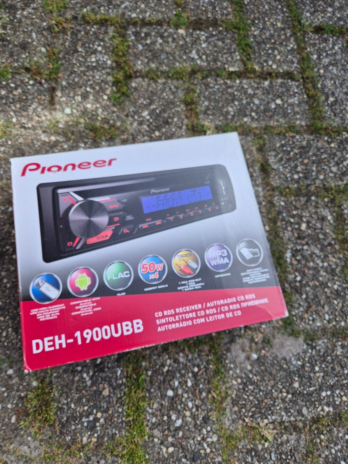 Pioneer DEH-1900UBB CD RDS Autoradio met USB, Auto diversen, Autoradio's, Ophalen, Nieuw