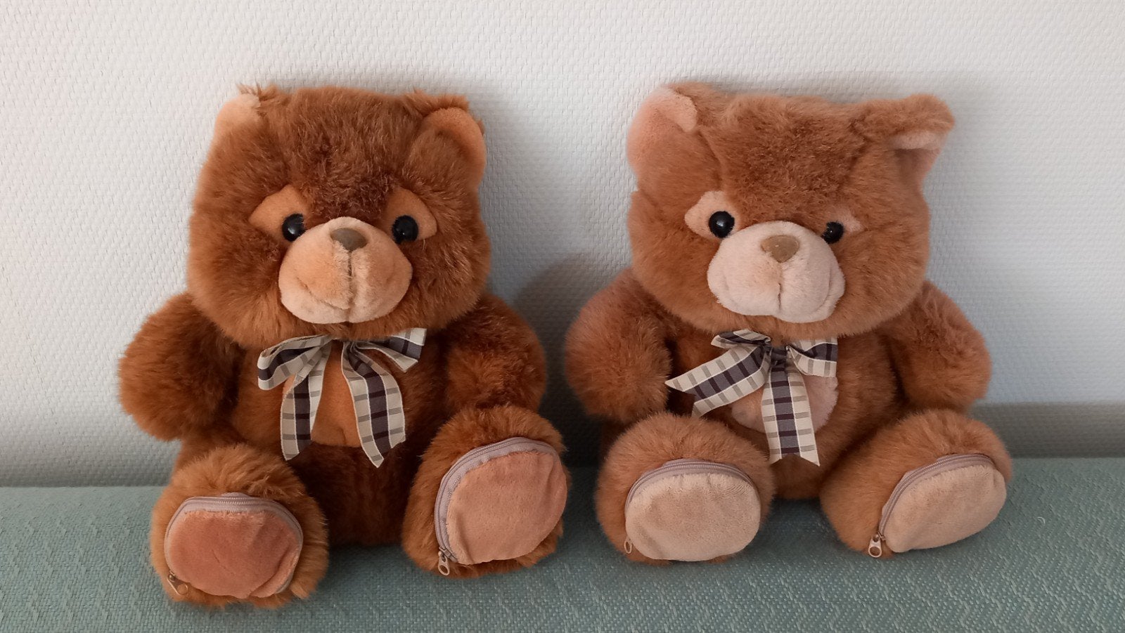 2 Pluchen Teddyberen, Verzamelen, Ophalen of Verzenden, Zo goed als nieuw