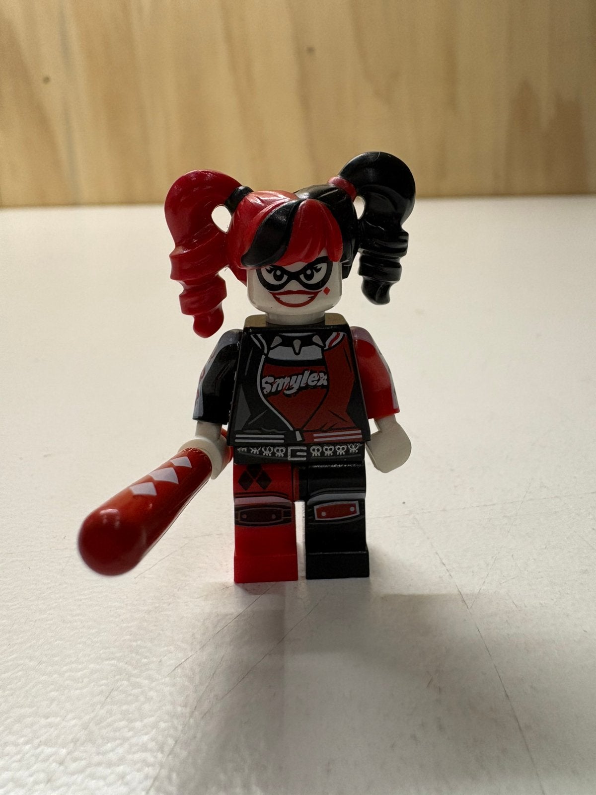 Lego DC Harley Quinn met knuppel minifig - sh0306, Overige thema's, Lego, Compleet, Ophalen of Verzenden