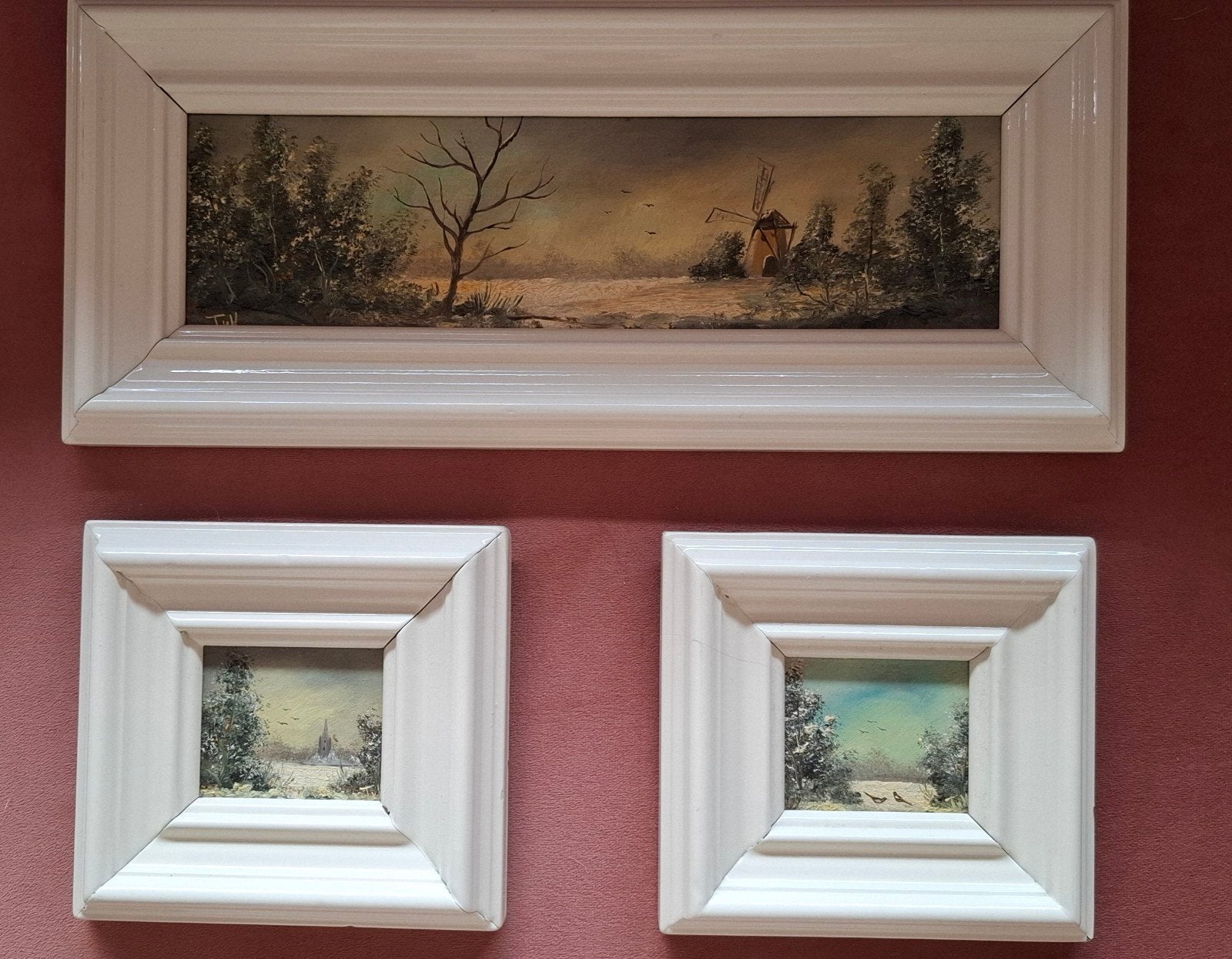 3 luik van landschap, Ophalen