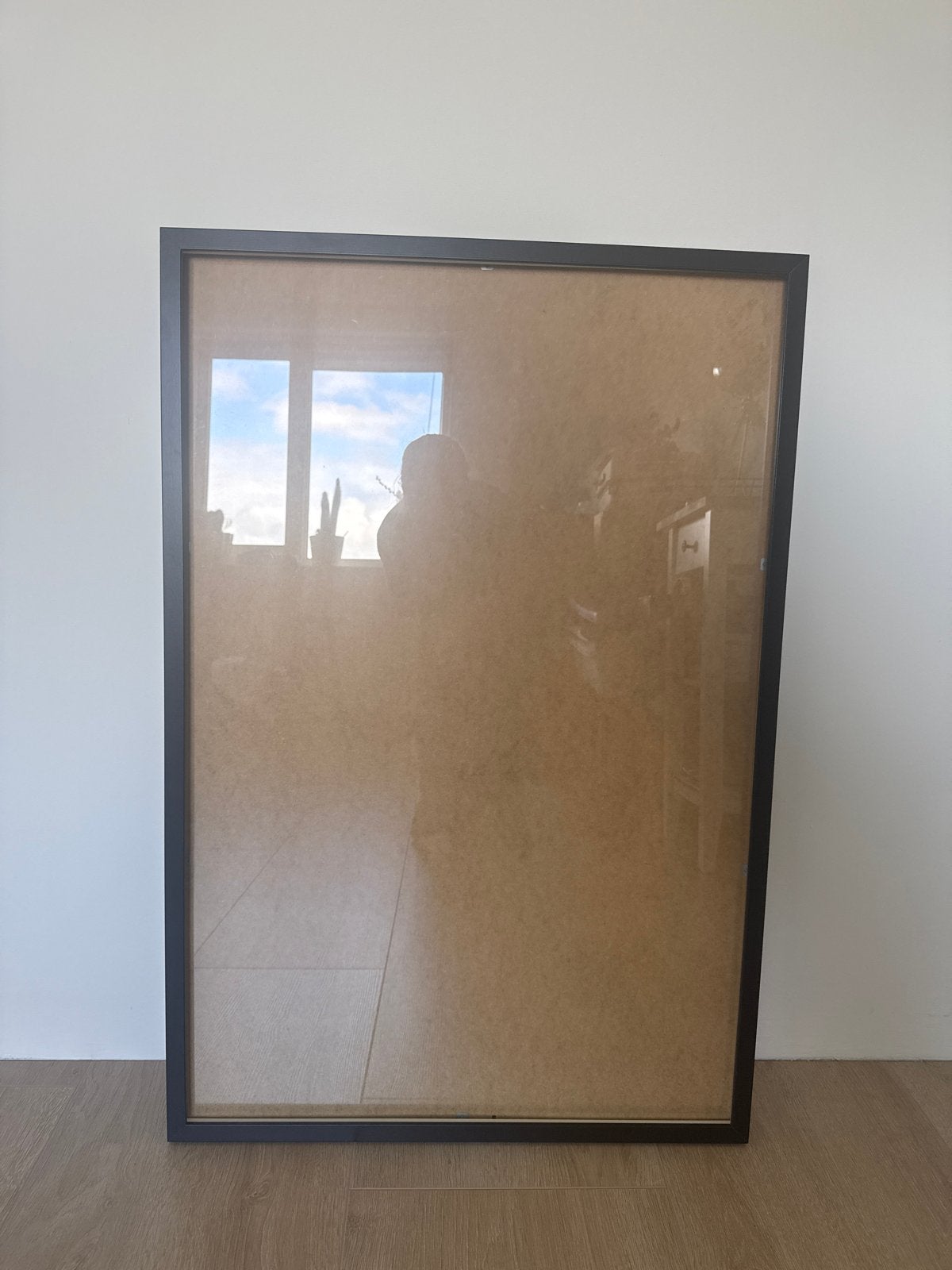 IKEA Rodalm Fotolijst Zwart - 61x91 cm, Ophalen, Kunststof, Zo goed als nieuw, Fotolijst
