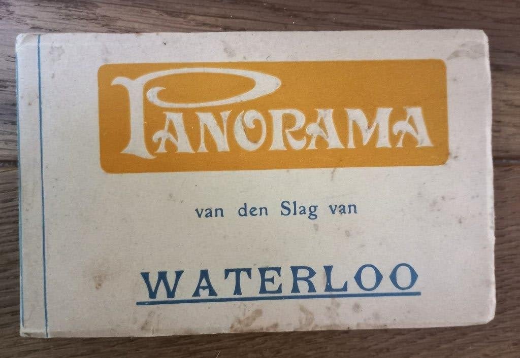 Antiek boekje "Panorama van de Slag van Waterloo", Ophalen of Verzenden, Tweede Wereldoorlog, Gelezen