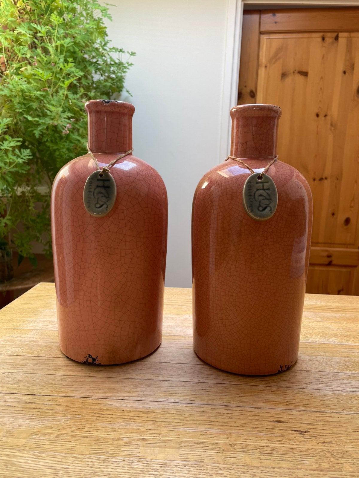 Vazen van H&S Collection, Ophalen of Verzenden, Zo goed als nieuw, Roze