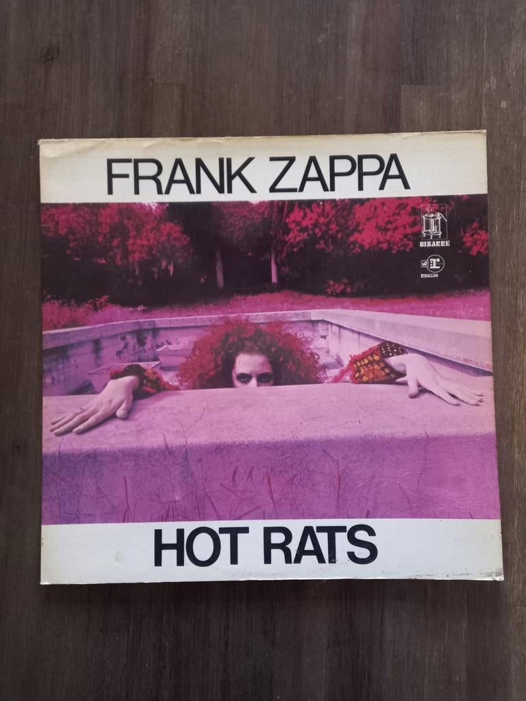 Zappa Hot Rats vinyl, Cd's en Dvd's, Vinyl | Rock, Ophalen of Verzenden, Gebruikt, 12 inch, Poprock