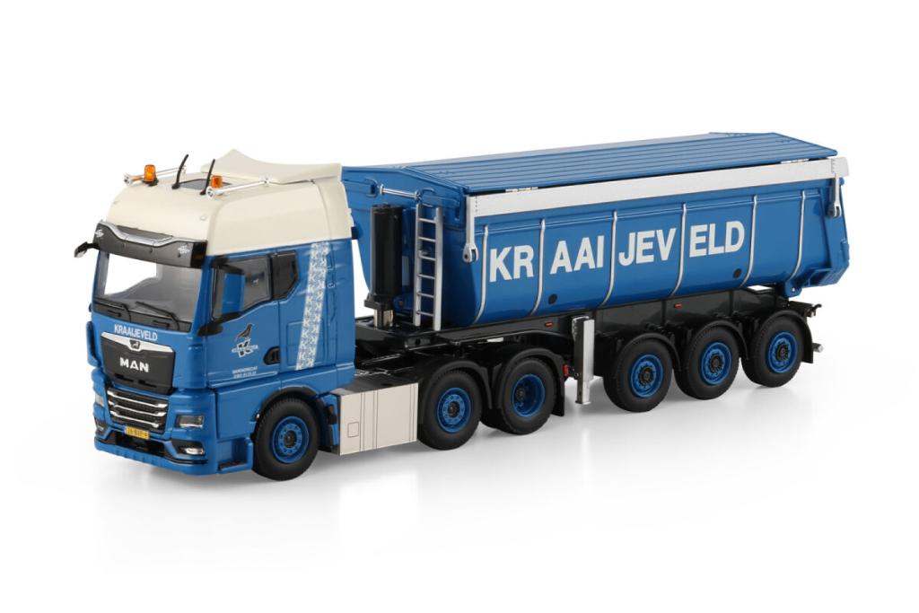 Kraaijeveld; MAN TGX GX 6X2 TWIN STEER NON STEERING TIPPER, Nieuw, Ophalen of Verzenden, Bus of Vrachtwagen, Wsi
