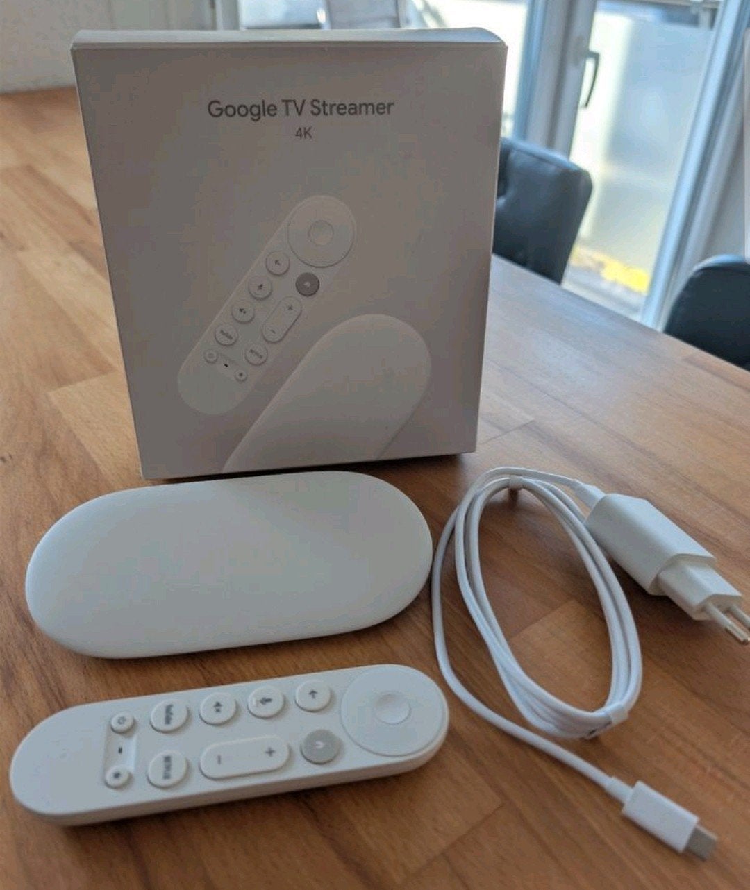 Google TV Streamer 4K met afstandsbediening